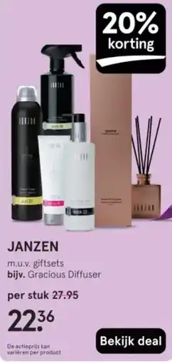 Etos JANZEN aanbieding