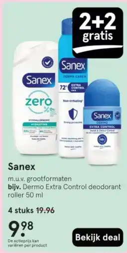 Etos Sanex aanbieding
