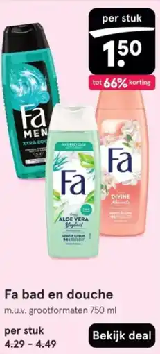 Etos Yoghurt Fa bad en douche aanbieding