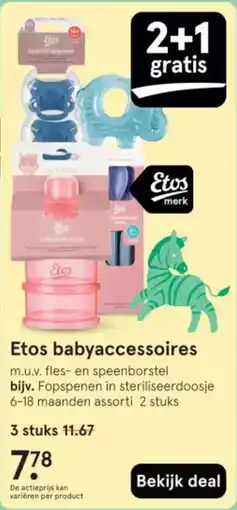 Etos Etos babyaccessoires aanbieding