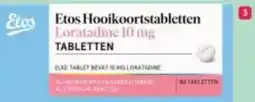 Etos Etos Hooikoortstabletten Loratadine 10 mg aanbieding
