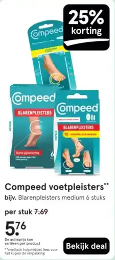 Etos Compeed Voetpleisters aanbieding