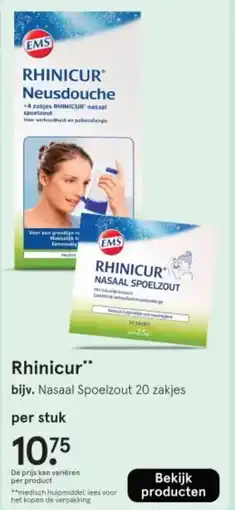 Etos Rhinicur aanbieding