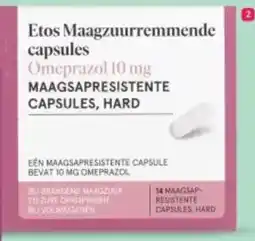 Etos Etos Omeprazol 10 mg maagzuurremmende aanbieding
