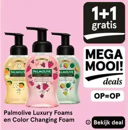Etos Palmolive Luxury Foams en Color Changing Foam aanbieding