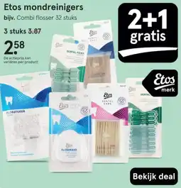 Etos Etos mondreinigers aanbieding