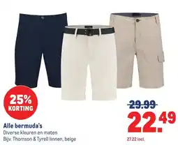 Makro Alle bermuda's aanbieding