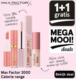 Etos Max Factor 2000 Calorie range aanbieding