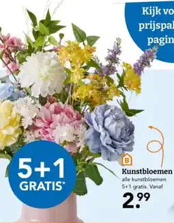 Blokker Kunstbloemen aanbieding