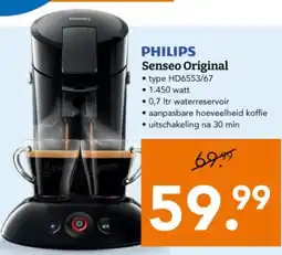 Blokker Philips Senseo Original aanbieding