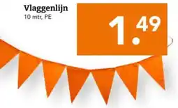 Blokker Vlaggenlijn aanbieding