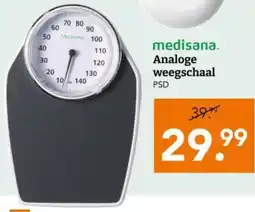 Blokker medisana. Analoge weegschaal aanbieding