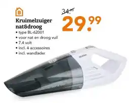 Blokker Kruimelzuiger Nat&droog aanbieding