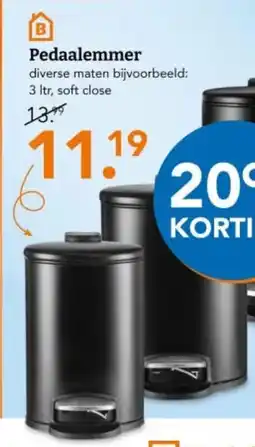 Blokker Pedaalemmer aanbieding