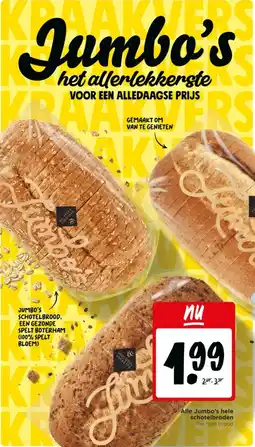 Jumbo Alle jumbo's hele schotelbroden aanbieding