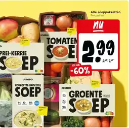 Jumbo Alle soeppakketten aanbieding