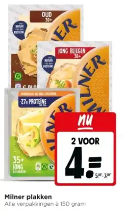 Jumbo Milner plakken aanbieding