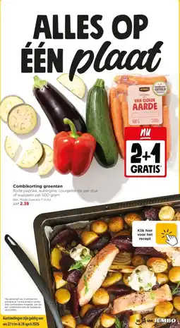 Jumbo Combikorting groenten aanbieding