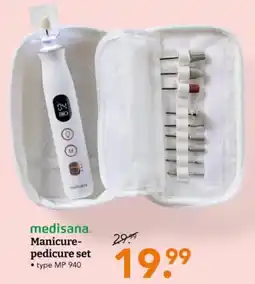 Blokker Medisana Manicure- pedicure set aanbieding