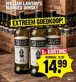 Super Dirck 3 William Lawson's Blended Whisky aanbieding