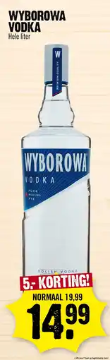 Super Dirck 3 Wyborowa Vodka aanbieding