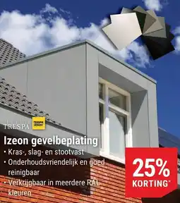 Pontmeyer Trespa Izeon Gevelbeplating aanbieding