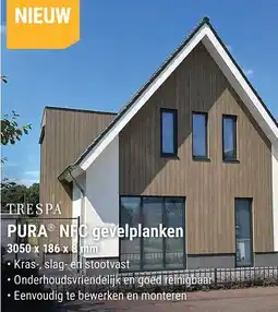 Pontmeyer Trespa Pura NFC gevelplanken aanbieding