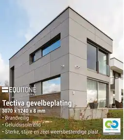 Pontmeyer Equitone Tectiva gevelbeplating aanbieding