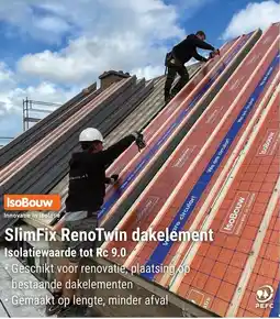 Pontmeyer IsoBouw SlimFix RenoTwin Dakelement aanbieding