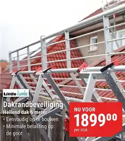 Pontmeyer Little Jumbo Dakrandbeveiliging aanbieding
