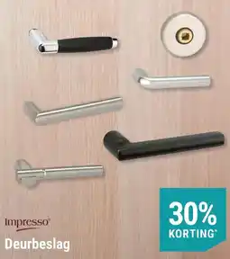 Pontmeyer Impresso Deurbeslag aanbieding