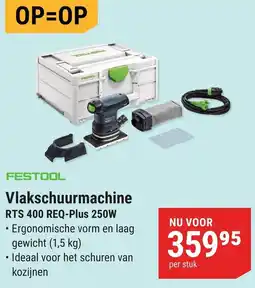 Pontmeyer Festool Vlakschuurmachine aanbieding