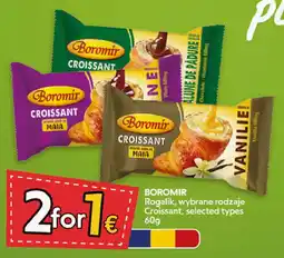 Food Plus Boromir Rogalik, wybrane rodzaje Croissant, selected types aanbieding