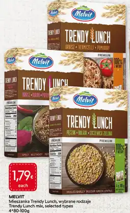 Food Plus Melvit Trendy Lunch mix, selected types aanbieding