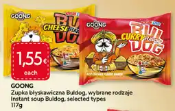 Food Plus Goong Instant soup Buldog, selected types aanbieding