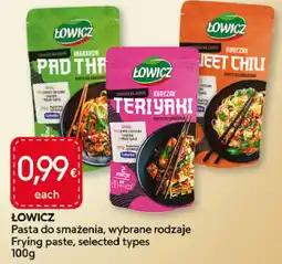 Food Plus Łowicz Frying paste, selected types aanbieding
