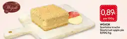 Food Plus Wojcik Shortcrust apple pie aanbieding