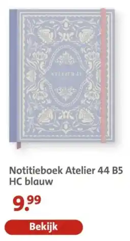 Bruna Notitieboek Atelier 44 B5 HC blauw aanbieding