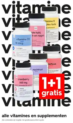 HEMA Alle Vitamines en Supplementen aanbieding