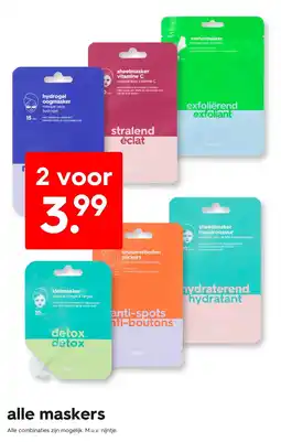 HEMA Alle Maskers aanbieding