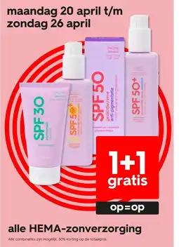 HEMA Alle Hema Zonverzorging aanbieding