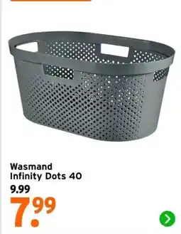 GAMMA Wasmand Infinity Dots 40 aanbieding