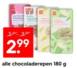 HEMA alle Chocoladerepen aanbieding
