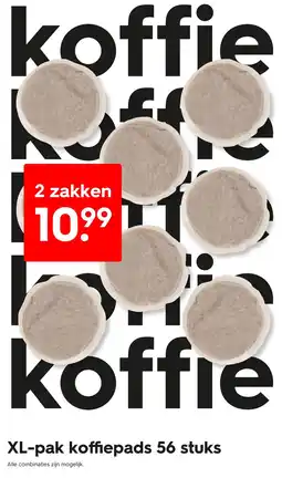 HEMA XL pak Koffiepads aanbieding