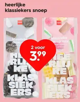HEMA Heerlijke Klassiekers Snoep aanbieding