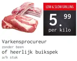 Naanhof Varkensprocureur of Heerlijk Buikspek aanbieding
