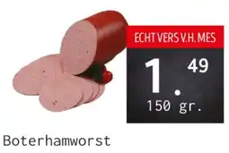 Naanhof Boterhamworst aanbieding