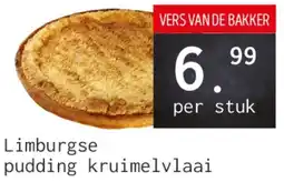 Naanhof Limburgse Pudding Kruimelvlaai aanbieding
