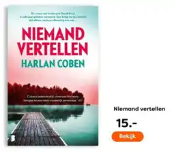 The Read Shop Niemand Vertellen aanbieding