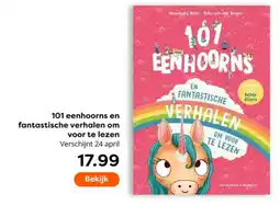 The Read Shop 101 eenhoorns en fantastische verhalen om voor te lezen aanbieding